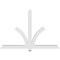 Ekena Millwork Redmond Architectural Grade PVC Gable Bracket, 72"W x 48"H x 4"D x 4"F, 16/12 Pitch GBP072X48X0404RED00 - alternate 2